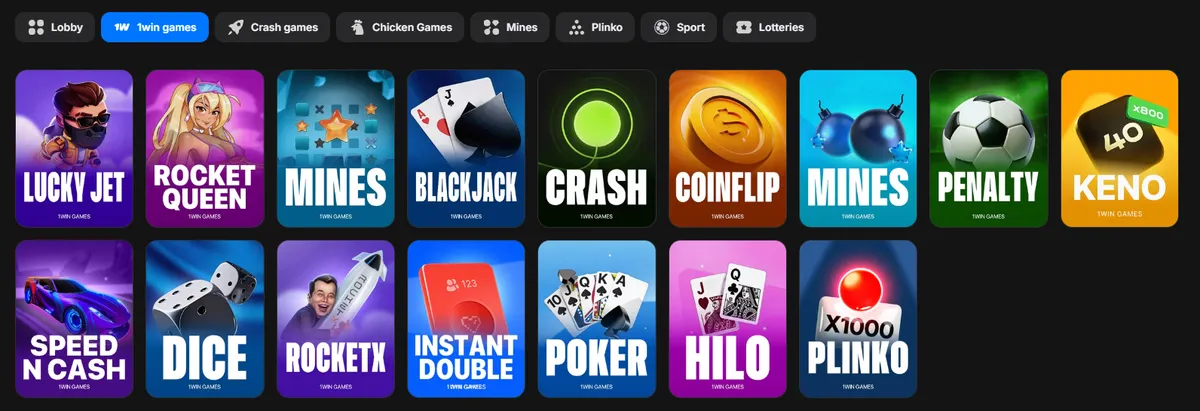 1WIN casino giriş